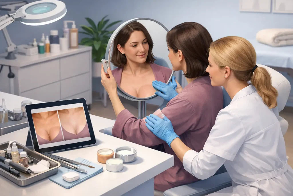 Healed Areola Tattoo Results: What to Expect