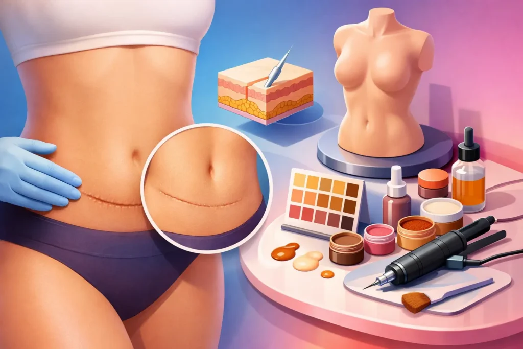 Scar Camouflage for Tummy Tuck: Is It Right?