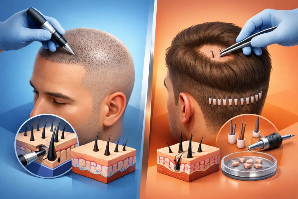 Scalp Micropigmentation vs Hair Transplant