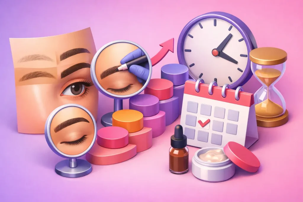 Your Microblading Touch Up Timeline Explained