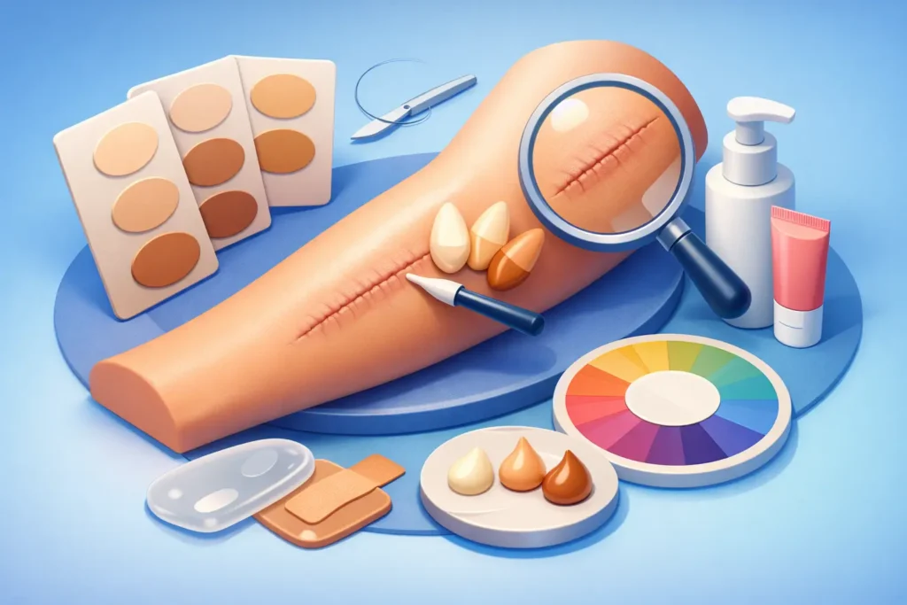Post Surgery Scar Color Matching Explained