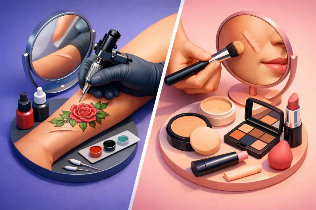 Scar Tattoo Versus Makeup: Which Is Best?