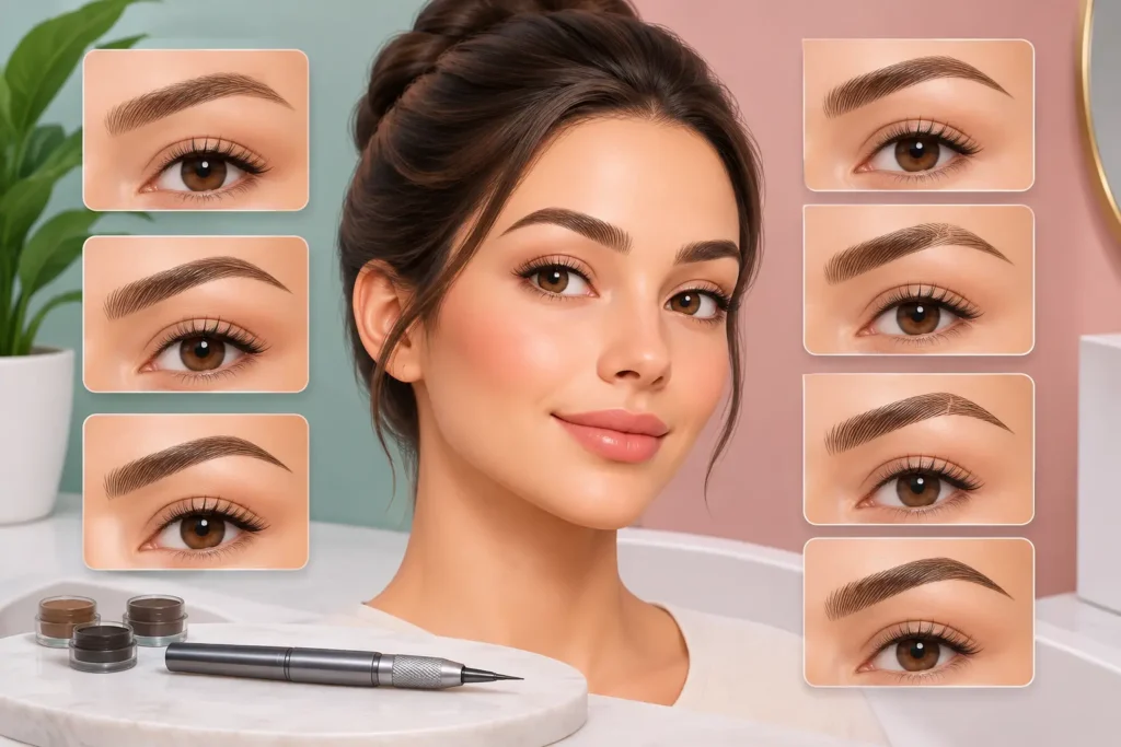 7 Best Brow Tattoo Styles for Natural Results