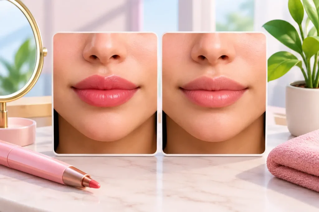 Lip Blush Healed Review After the Color Settles