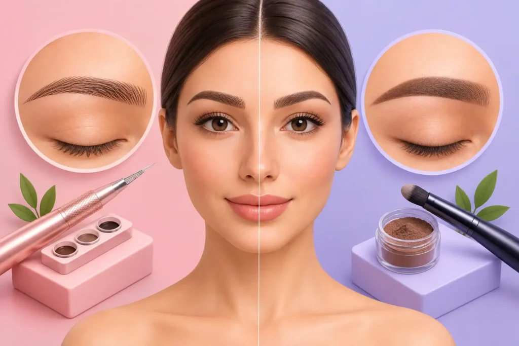 Nanobrows Versus Powder Brows: Which Is Right?
