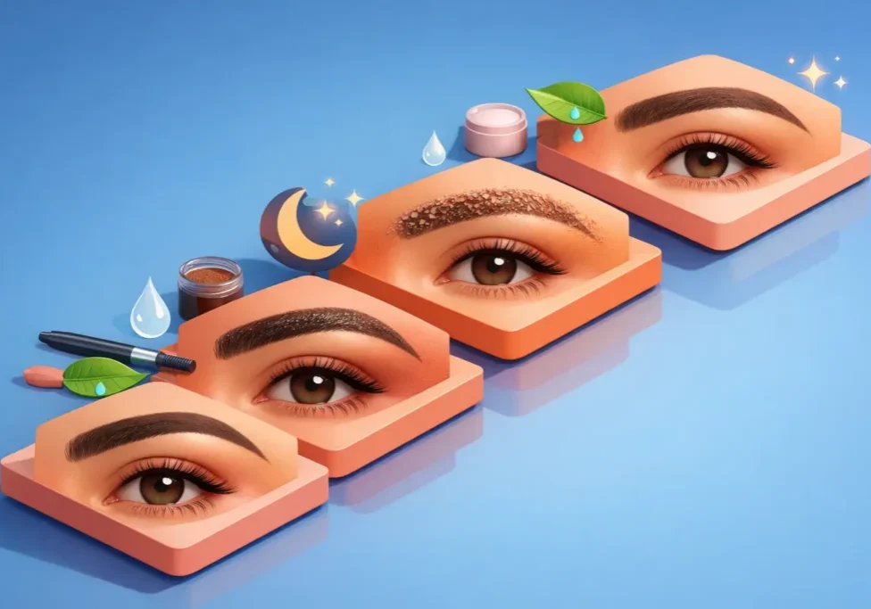 How Powder Brows Heal: A Day-by-Day Guide