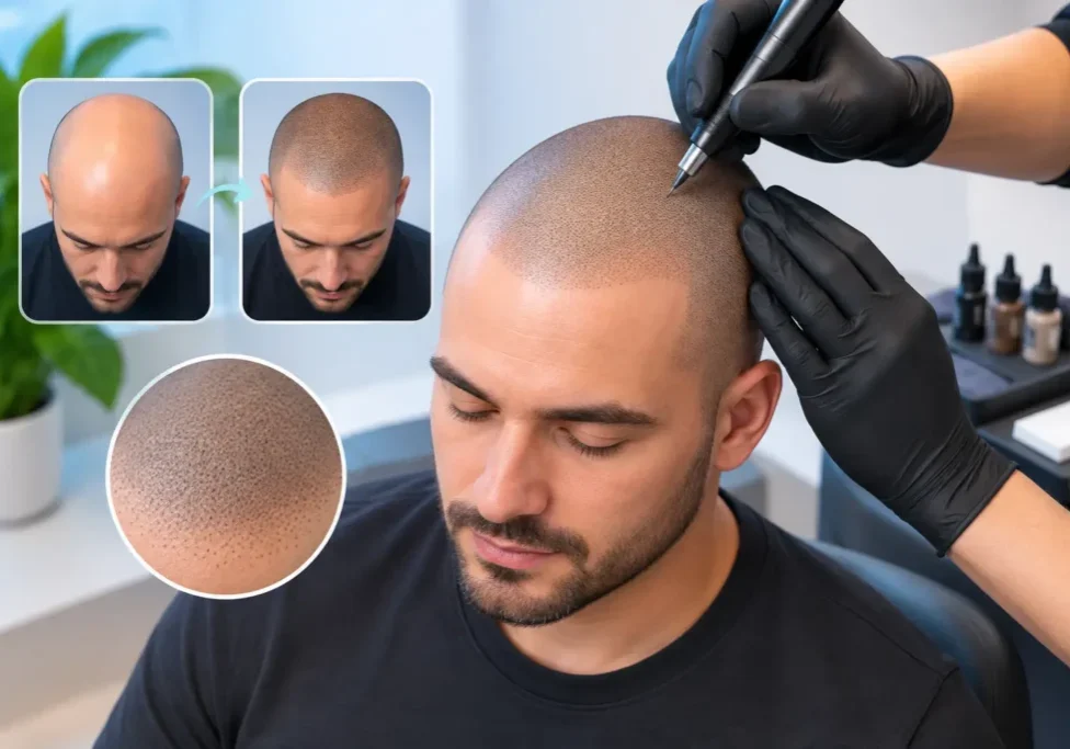 How Scalp Micropigmentation Looks Natural