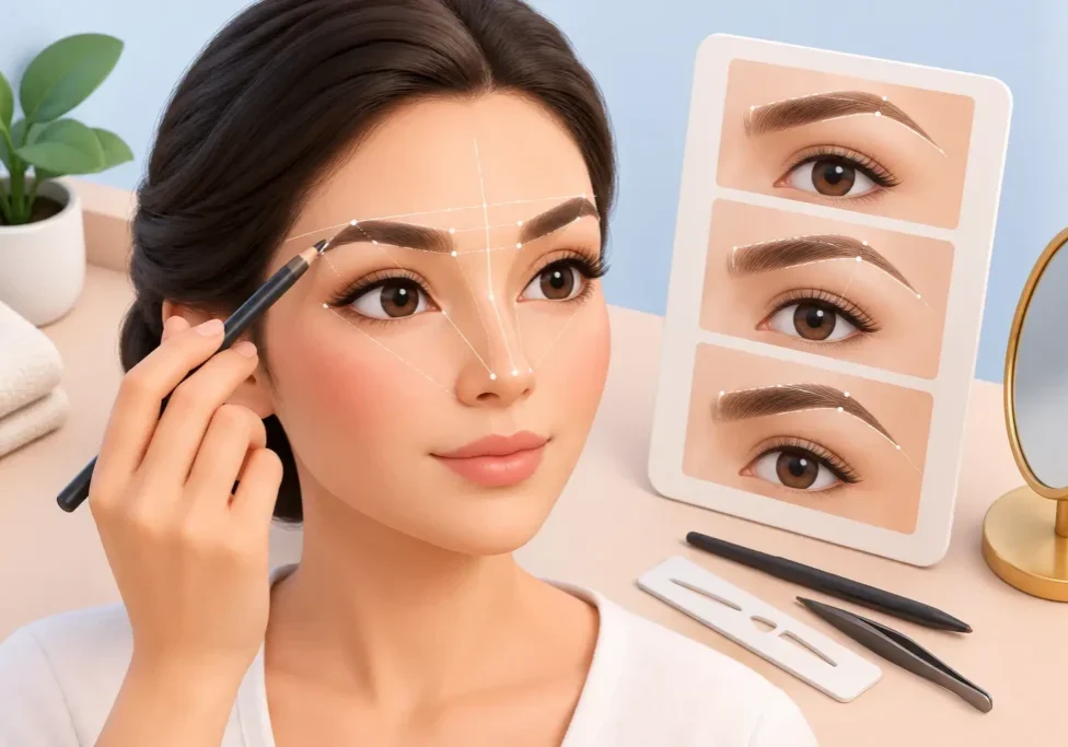 How to Map Eyebrow Shape for Natural Brows