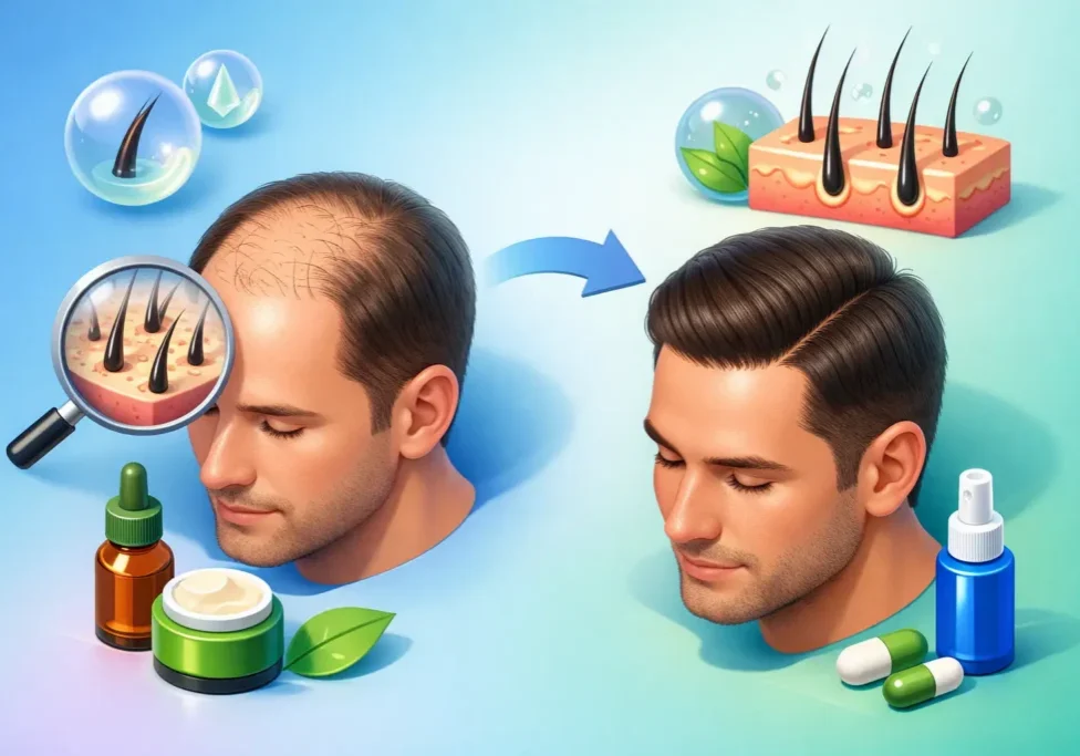 How to Restore Thinning Hairline Naturally