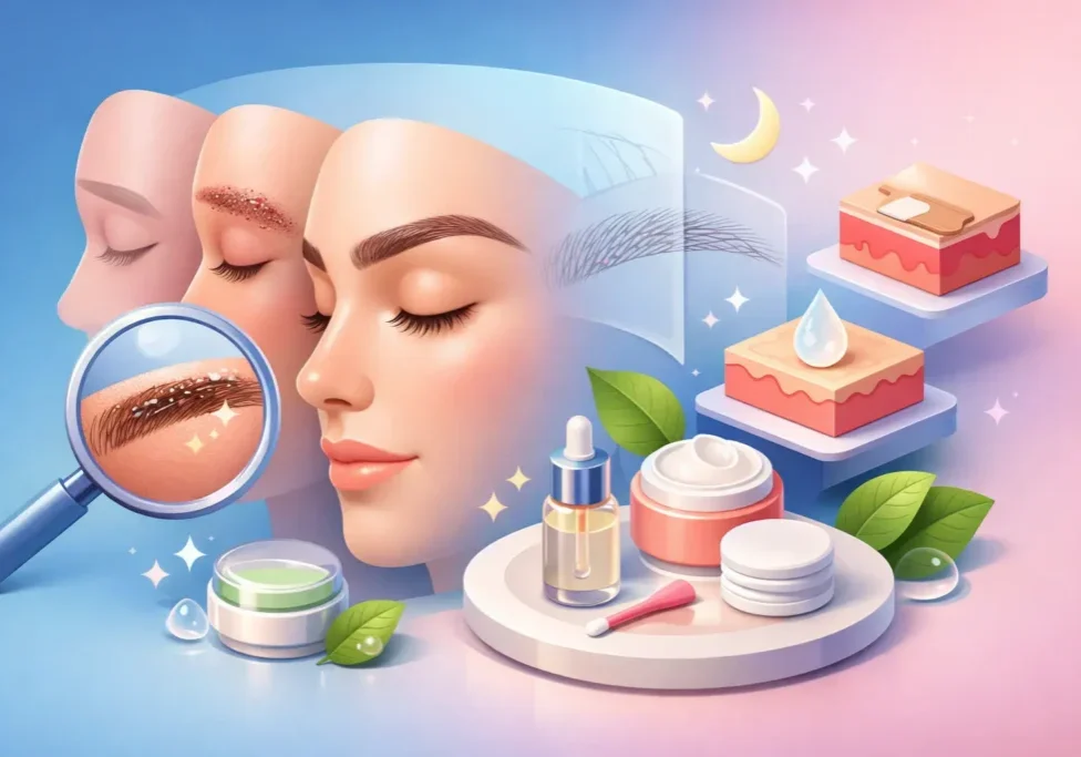 Nanobrows Healing Process Guide for Natural Results