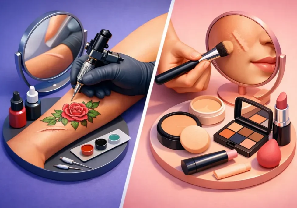 Scar Tattoo Versus Makeup: Which Is Best?
